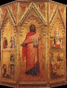 St Matthew and Four Stories from his life Andrea di Orcagna